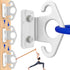 Resistance Band Wall Anchor with Hooks, Resistance Band Wall Mount for Workout Room Accessories and Exercise Equipment