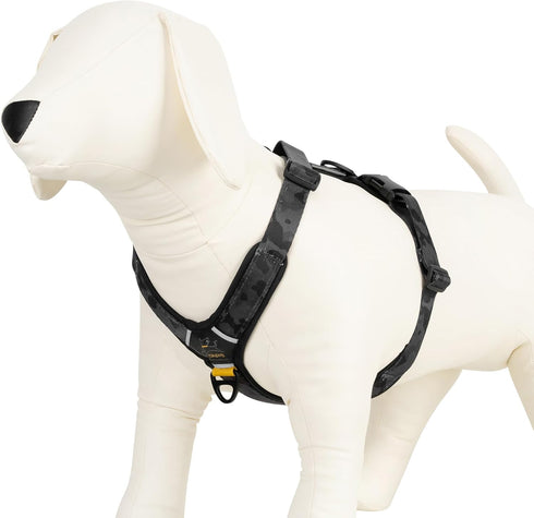 OllyDog Alpine Reflective Comfort Harness - No Pull Dog Harness with Reflective Trims, Ideal for Everyday Use (Medium,
