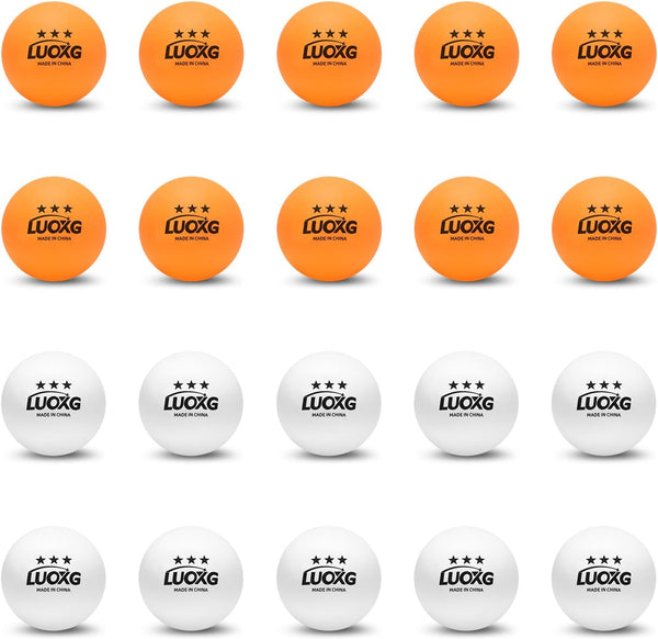 Ping Pong Balls, Ping Pong Balls 20 Pack, 3 Star Table Tennis