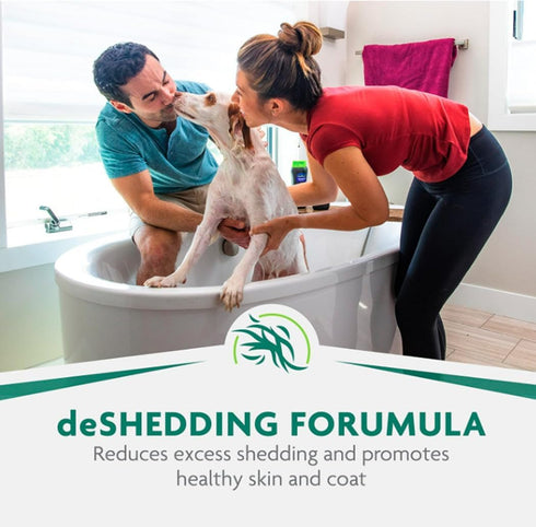 16oz. Furminator Deshedding Ultra Premium Shampoo & Conditioner Bundle.