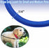 Small Dog Leash, Lightweight Strong Nylon Rope 1/4" by 6/8/10 FT, Bright Classic Leash for Small Pets (6ft, Dark Blue)