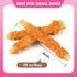 20 oz Dog Treats, Chicken Wrapped Cod Fillets, Rawhide Free Healthy Dog Snacks, Soft Dog Treats for Small Dogs