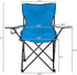 UDeuxff Portable Camping Chair,Small Camp Chair,Folding Chair,Beach Camp Chair,Sports Chair with Back & Cup