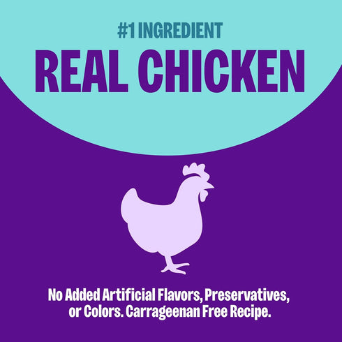 3 oz, Pack 12 Wellness Complete Health Gravies Adult Canned Wet Cat Food, Natural, Protein Rich, Grain Free, Chicken
