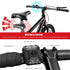 WSDCAM Smart Bike Tail Light with Turn Signals, Rechargeable Waterproof Bike Alarm Horn