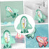 Abaodam Baby Bath for Infants Waterproof Cartoon Design Accurate Temperature Measurement Safe for Baby Bathing Sturdy