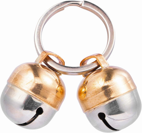 Beau's Bells Extra Loud Cat & Dog Bells, Pet Tracker, Handmade Copper (Medium)