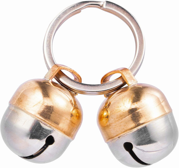 Beau's Bells Extra Loud Cat & Dog Bells, Pet Tracker, Handmade Copper (Medium)
