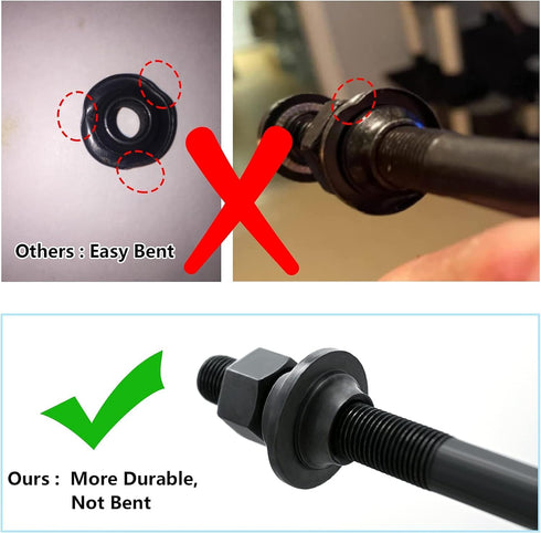 Free-fly MTB Quick Release Bicycle Hub, 1 Pair, Road Mountain Bike Front & Rear Axle Hollow Shaft Set with Standard