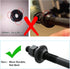 Free-fly MTB Quick Release Bicycle Hub, 1 Pair, Road Mountain Bike Front & Rear Axle Hollow Shaft Set with Standard