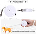 Retractable Dog Leash for Small and Medium Dogs up to 22lbs, 9.8ft Strong Nylon Tape, Portable with Wrist Strap