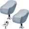 ANGSYLTH 2 Pack Boat Seat Covers - Waterproof 900D Heavy Duty Boat