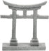 GANAZONO Japanese Shinto Shrine Torii Gate Miniature Ornament for Fish Tank Decoration