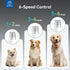 6-Speed Trimmer PAPIFEED Dog & Cat Nail Grinder, High Torque Electric Pet Nail Kit with LED Light, Dust Collection