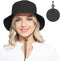 Packable Waterproof Bucket Hat for Women and Men, UV Protection Sun Hat