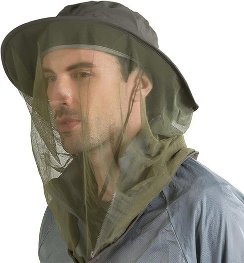 Peicees Head Net Hat - Adventure Fishing Hat for Men and Women, Safari Hat for Hunting, Camping, Hiking