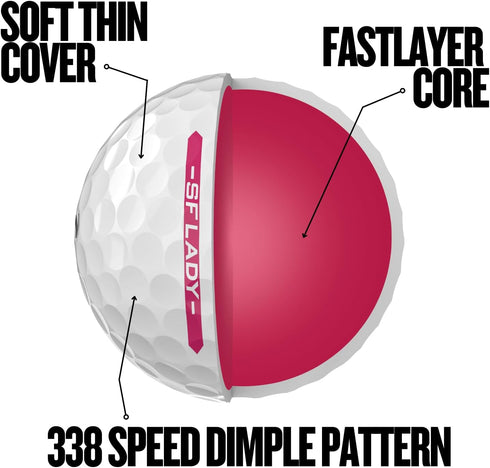 Srixon Soft Feel Women's Golf Balls