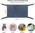 Reversible Pet Hammock for Cage - Soft Hanging Bed for Ferret, Kitten, Puppy, Cats, Small Dogs, Rabbits with Adjustable