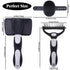 CXTIEFANZYL 3PS Dog brush Dog Grooming Kit self-cleaning slicker brush dog Deshedding Tool&TPR Dog Bath Brush for dogs