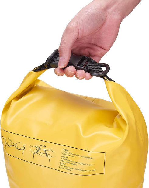 PWC Sand Bag Anchor & Dry Bag - 2 in 1 Jet Ski Anchor Kit for Pool Float and Watercraft
