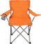 BIAZEEG Quad Folding Camp Chair with Cup Holder (Burnt Orange)