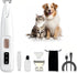Generic Dog Paw Trimmer with LED Light, Ultra-Quiet Pet Hair Clippers for Small