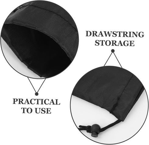 2pcs Drawstring Storage Bag for Camping Chairs Portable Bottom Organizer for Umbrellas Tents Yoga Mats Convenient