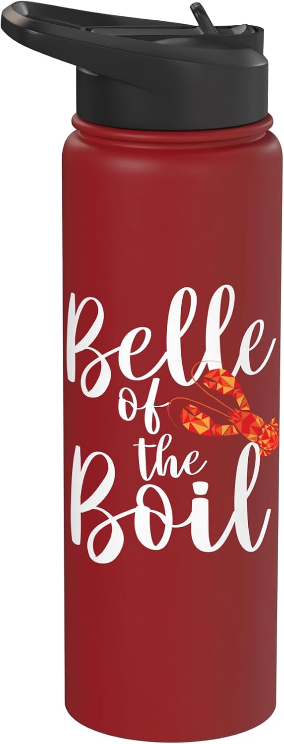 Funny Seafood Eater Shirts Belle of The Boil - Shrimps Crawfish Crab Seafood Lover Stainless Steel