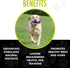 Hero Fetch Dog Toy, Outer Armor, Floats & Squeaks