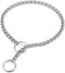 Mogoko Stainless Steel Dog Choke Chain Collar - Puppy Metal P Chain Slip Collar for Training Walking