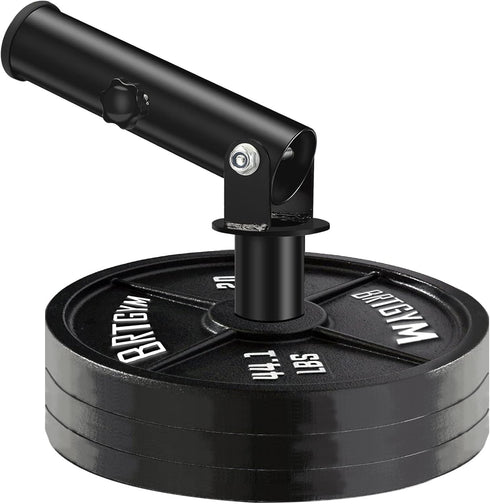T Bar Row Landmine Attachment for 2" Olympic Barbell Bars, Home Gym Workout Equipment