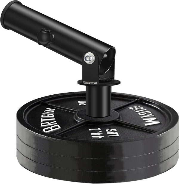 T Bar Row Landmine Attachment for 2" Olympic Barbell Bars, Home Gym Workout Equipment