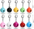 Pet Bells for Cat Dog - 10 PCS Round Bells for Collar with Loud Crisp Sound, Multicolor Pet Pendant Accessories