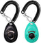 OYEFLY Dog Training Clicker with Wrist Strap, Durable Lightweight Pet Training Clicker for Cats, 2-Pack