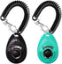 OYEFLY Dog Training Clicker with Wrist Strap, Durable Lightweight Pet Training Clicker for Cats, 2-Pack