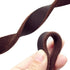 Leather Braided Dog Leash, 5 ft by 1/2 in (160cm 1.2cm), Brown Latigo Leather for Training & Walking