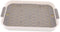 Rabbit Litter Box Rectangular Small Pet Toilet with Raised Fence Non-Slip Bottom