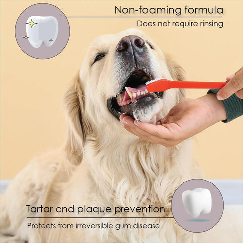 3 oz Advanced Enzymatic Toothpaste for Dogs, Peanut Butter Flavor Dog Toothpaste, Helps Clean Teeth & Freshen Breath