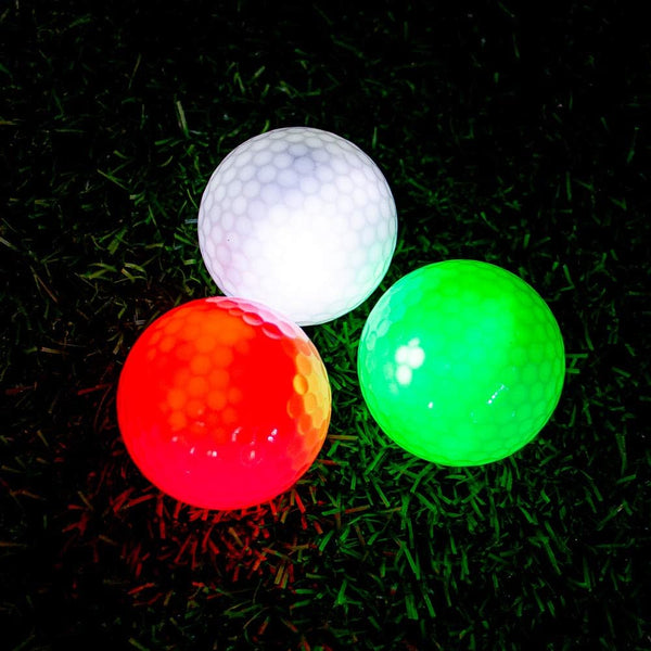 THIODOON Glow in The Dark Golf Balls, Light Up LED Golf Balls Night Golf Gift Set for Men, Kids, Women (6 Pack, 6