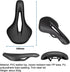 GORIX Lightweight Wide Comfortable Short Nose Bike Saddle Seat Cushion for MTB Road Bicycle (GX-SA729)