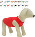 2018 Classic Dog Summer Vest, 100% Cotton Blank T-Shirt Tanks Top Vests for Small, Medium, Large Dogs (XS, Red)