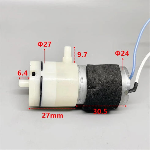 DUQTMBDT AM370HPM 370 5V 6V 27mm Small Mini Motor Diaphragm Air Pump Vacuum Pump DC Micro Breast Pump DIY Monitor