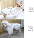 Hooded Microfiber Dog Bathrobe - Fast Drying Towel for Pets (XL, White)