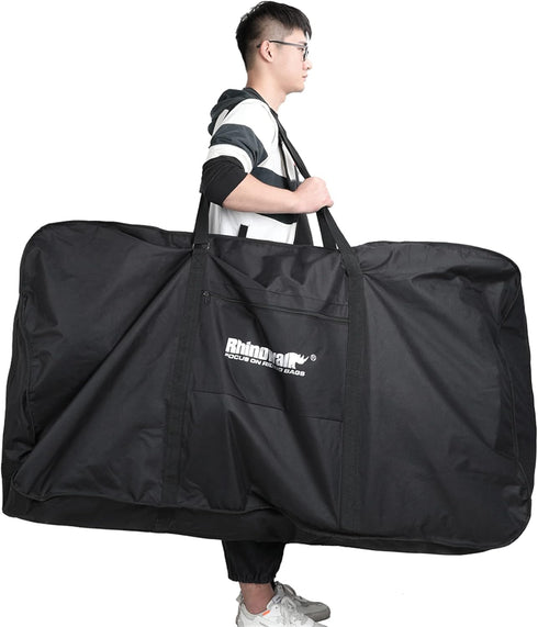 Rhinowalk Bike Transport Bag, Waterproof Bicycle Travel Case for 26 Inch Wheel Size Mountain Road Bikes, Foldable