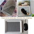 Chinchilla, 9.8x7.6x1.18 Guinea Pig Litter Tray Pan with Grate for Cage - Small Animal Potty Trainer - Rattie, and Pet