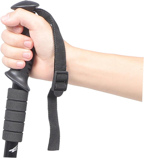 Strap Set of 5 Durable Non-Slip Adjustable Wrist Straps for Ski Poles and Hiking Sticks, Professional Carrying Handle