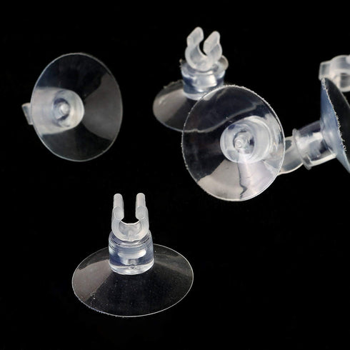 SLSON 30 Pack Aquarium Suction Cup Clips, Airline Tube Holders for Fish Tank Hose