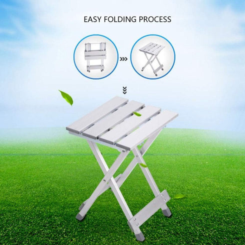 135 120kg Drfeify Portable Stainless Steel Folding Camping Chair, Heavy Duty Angle Adjustable Chair for Hiking Fishing