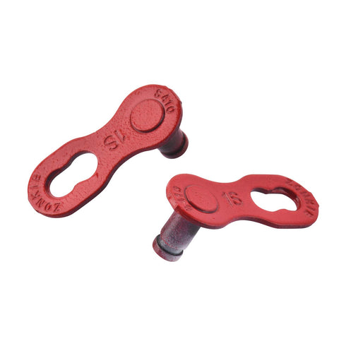 ZONKIE Single-Speed Bicycle Chain, 1/2 x 1/8 Inch 116 Links (Red)
