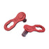 ZONKIE Single-Speed Bicycle Chain, 1/2 x 1/8 Inch 116 Links (Red)